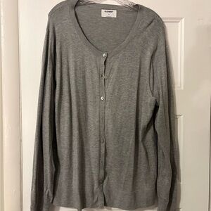 Old Navy Heather Gray Cardigan